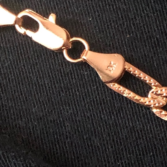 18k solid gold chain - Picture 6 of 8